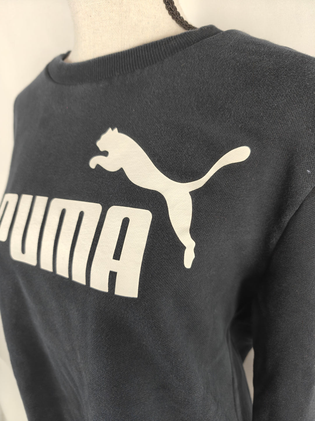 Women’s Puma Crewneck Sweatshirt Black Size L