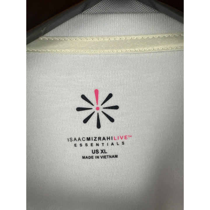 Women’s Isaac Mizrahi Live! XL White T-Shirt