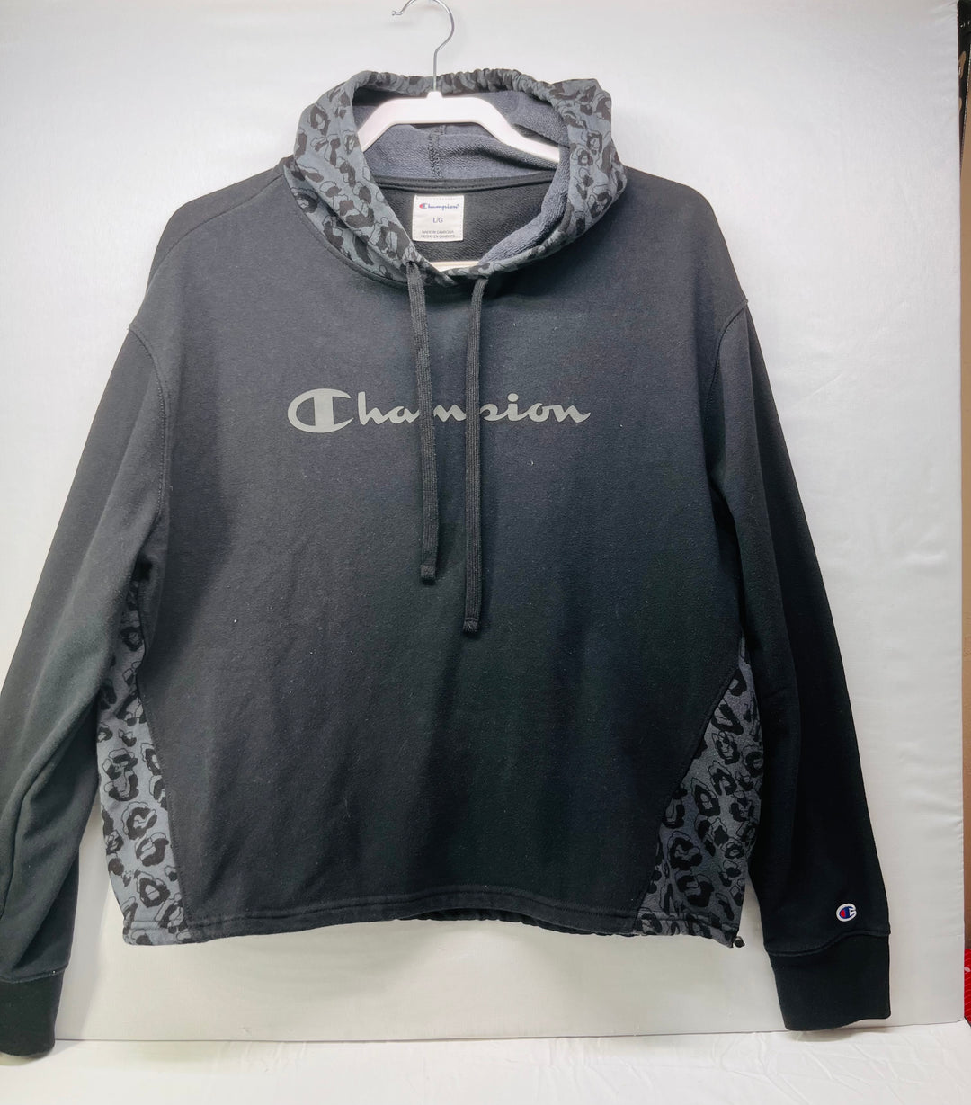 Champion Pullover Hoodie Sweatshirt Casual Athletic Sportswear Logo Hooded Top