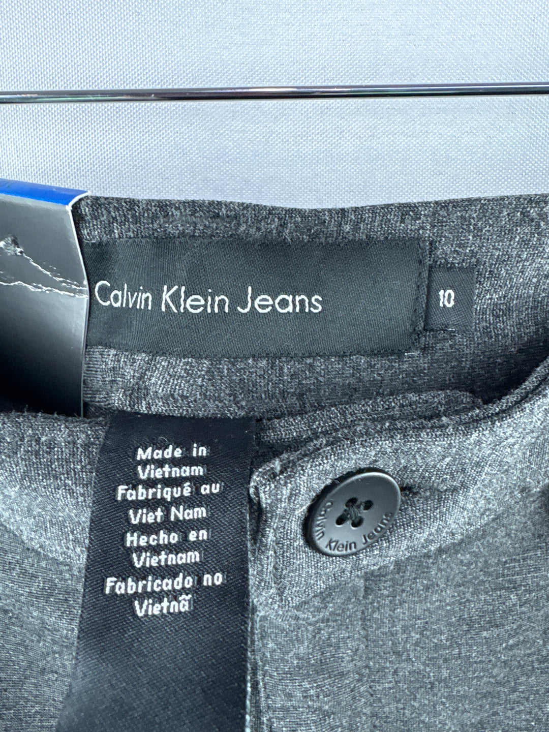 Women’s Calvin Klein Jeans Size 10 Gray Jeggings