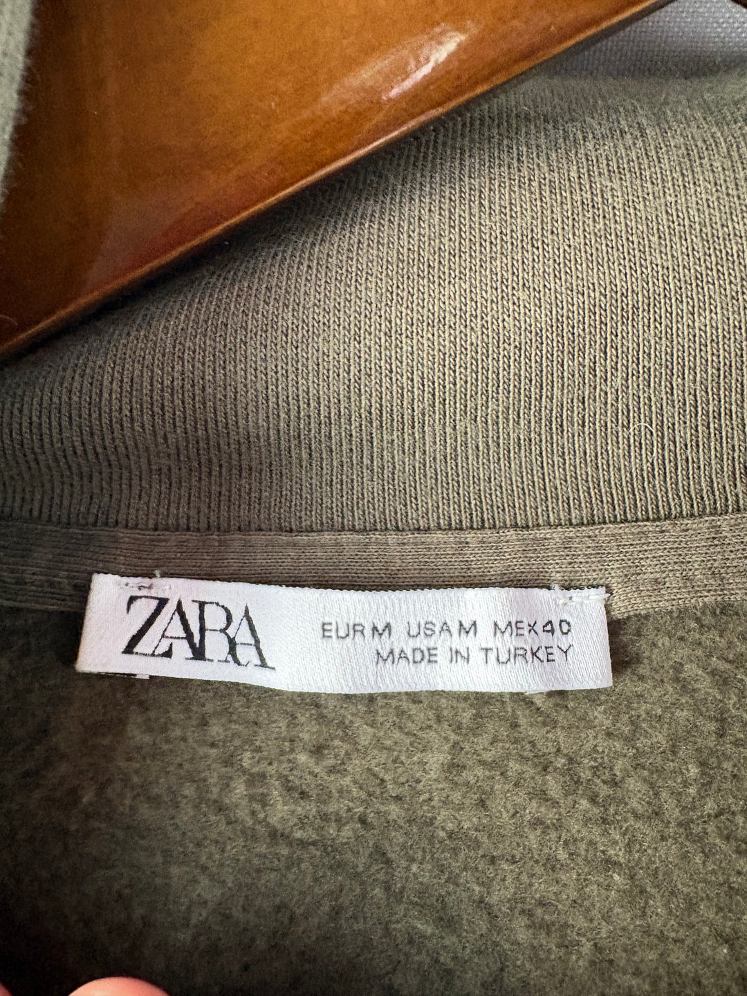 Men’s Zara Medium Army Green Hoodie