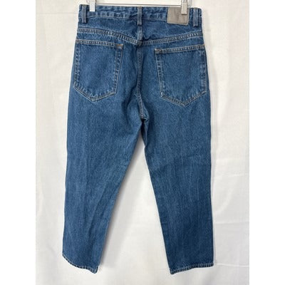 Vintage Womens Denim Jeans USA 1994 Button Fly Mid-Rise Tapered