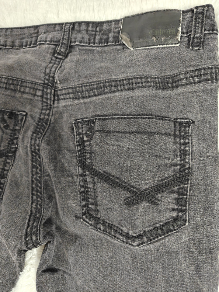 Womens Cultura New York Skinny Jeans Black Size 18