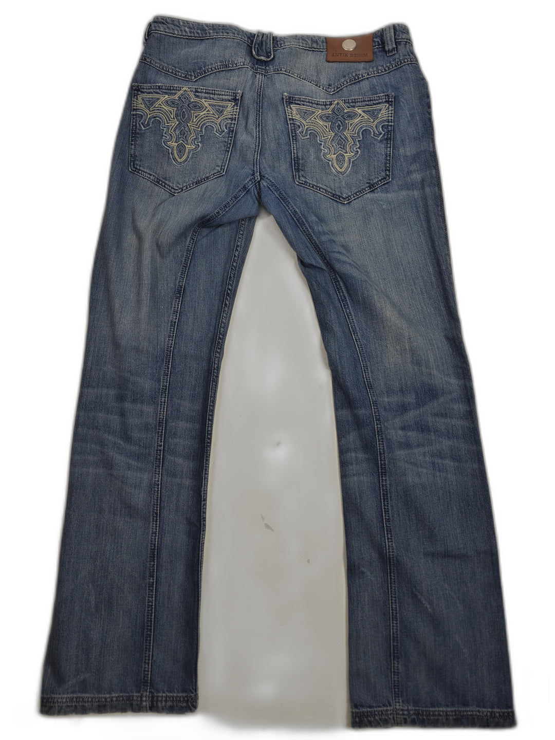 Men’s Antik Denim Jeans Blue Size 38