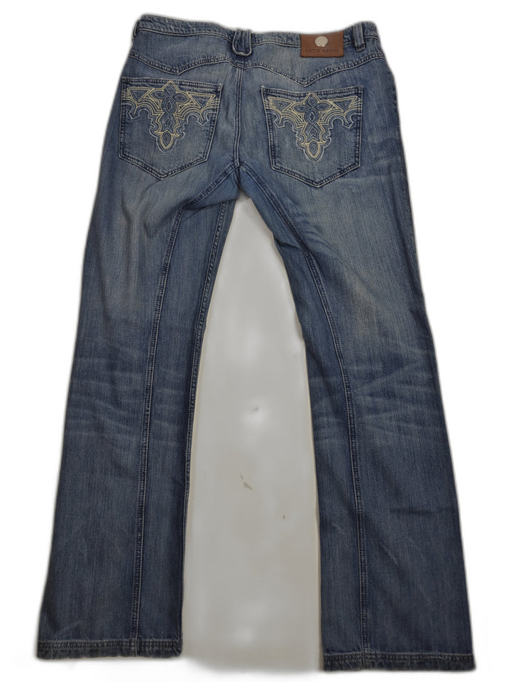 Men’s Antik Denim Jeans Blue Size 38