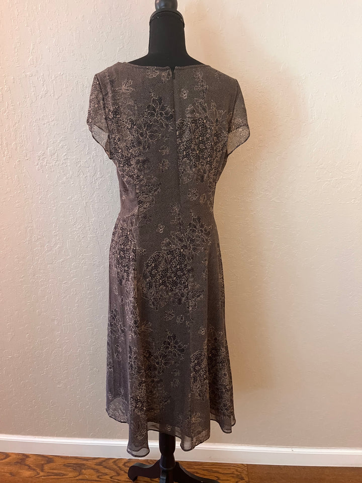 Coldwater Creek Women’s Flowy Dress Relaxed Fit Boho Casual Midi Dress
