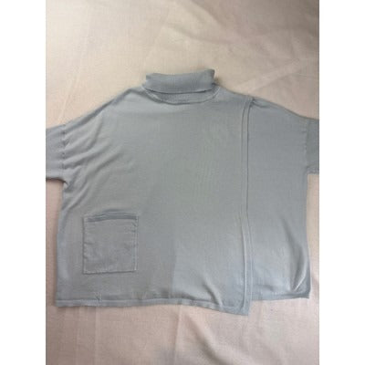 Women’s Wynne Layers Size 1X Baby Blue Long Sleeved Turtleneck.