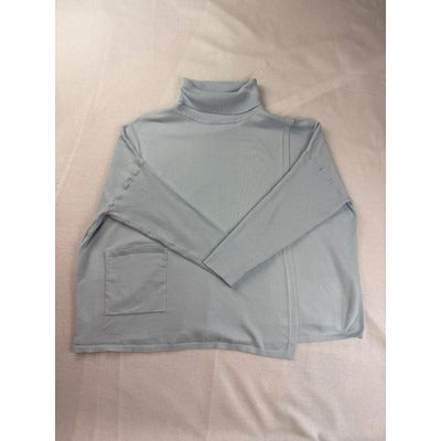Women’s Wynne Layers Size 1X Baby Blue Long Sleeved Turtleneck.