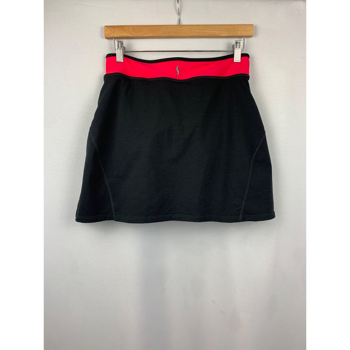 Women’s She Beest Black Hot Pink Bike Skorts Size M