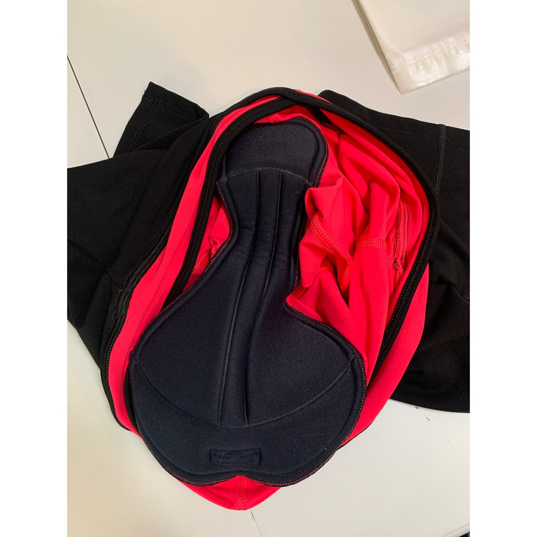 Women’s She Beest Black Hot Pink Bike Skorts Size M