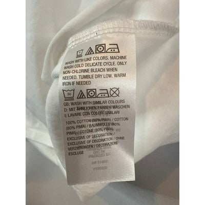 Isaac Mizrahi Live Essentials Womens White Cotton Tank Top XL