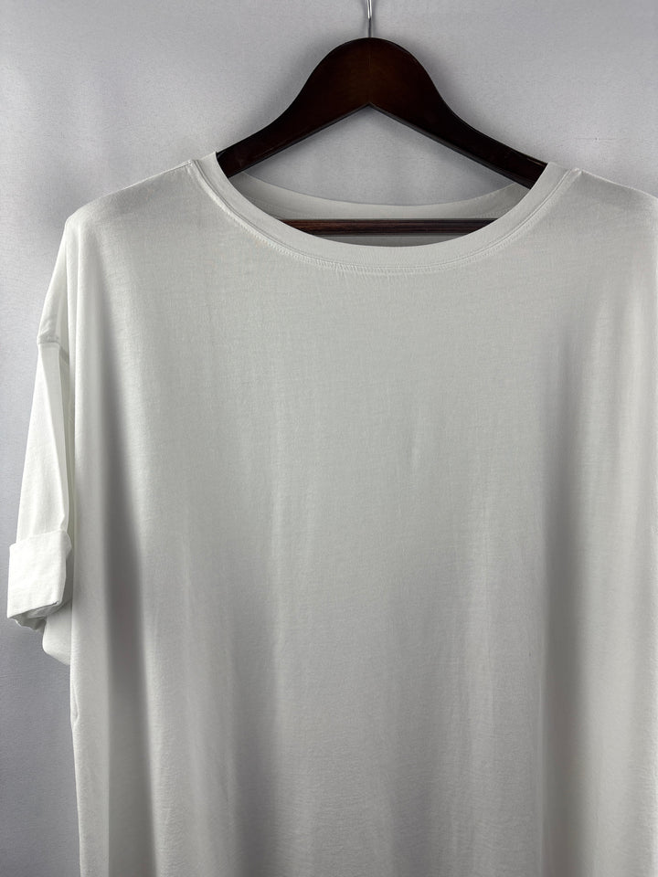 Women’s LOGO Principles XL White Short Sleeve Shirt