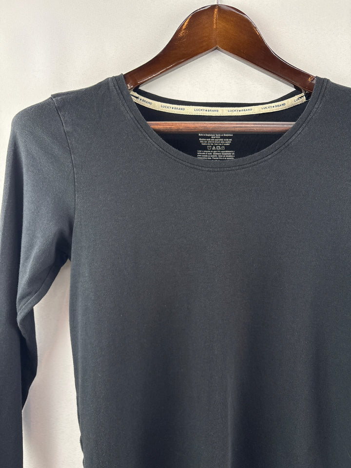 Women’s Lucky Brand Small Black Long Sleeve Shirt
