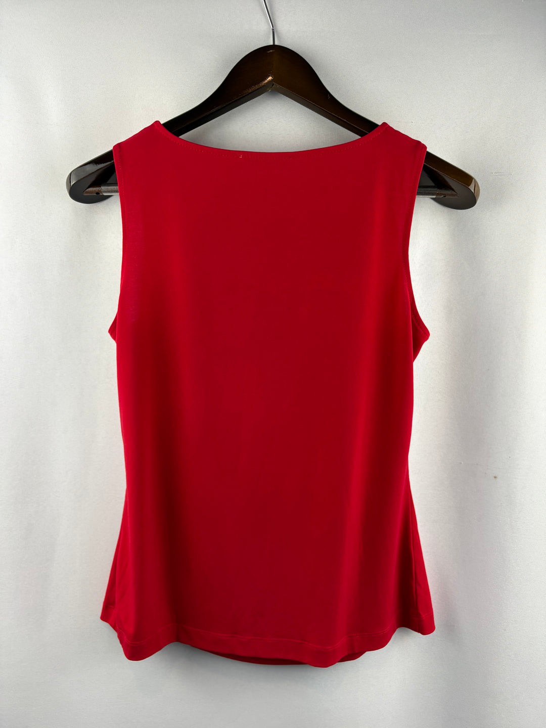 Women’s Calvin Klein Medium Bright Red Sleeveless Blouse