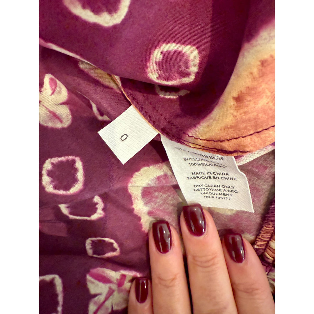 NEW Ulla Johnson Viola Printed Ruffled Midi Dress NWOT - Size 0