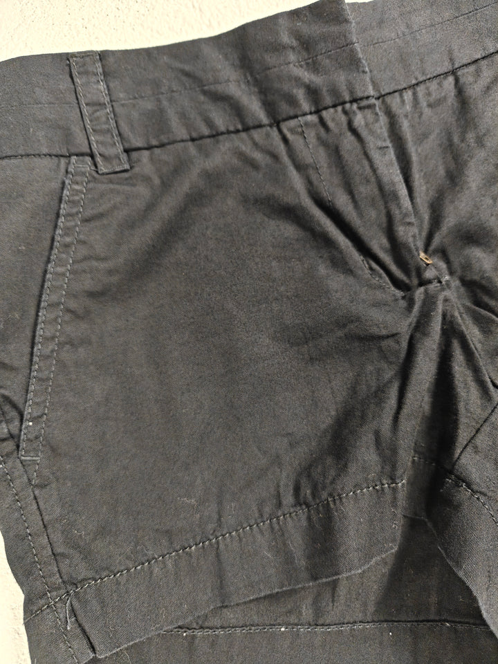 Women J.Crew Chino Shorts Black Size 0