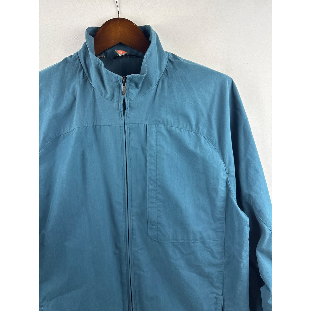 Men’s Vintage Cutter & Buck Large Dark Teal Windbreaker