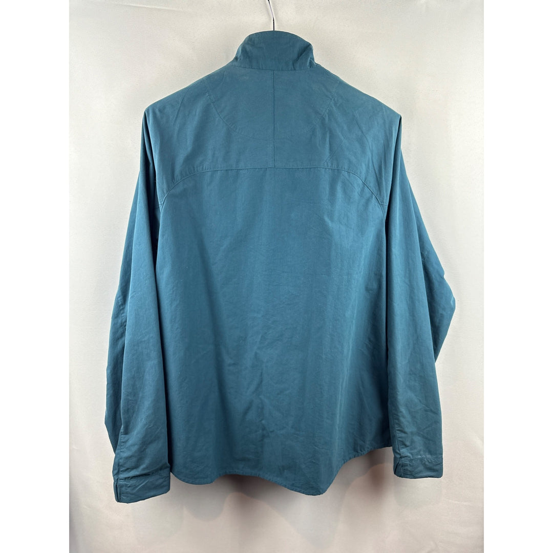 Men’s Vintage Cutter & Buck Large Dark Teal Windbreaker