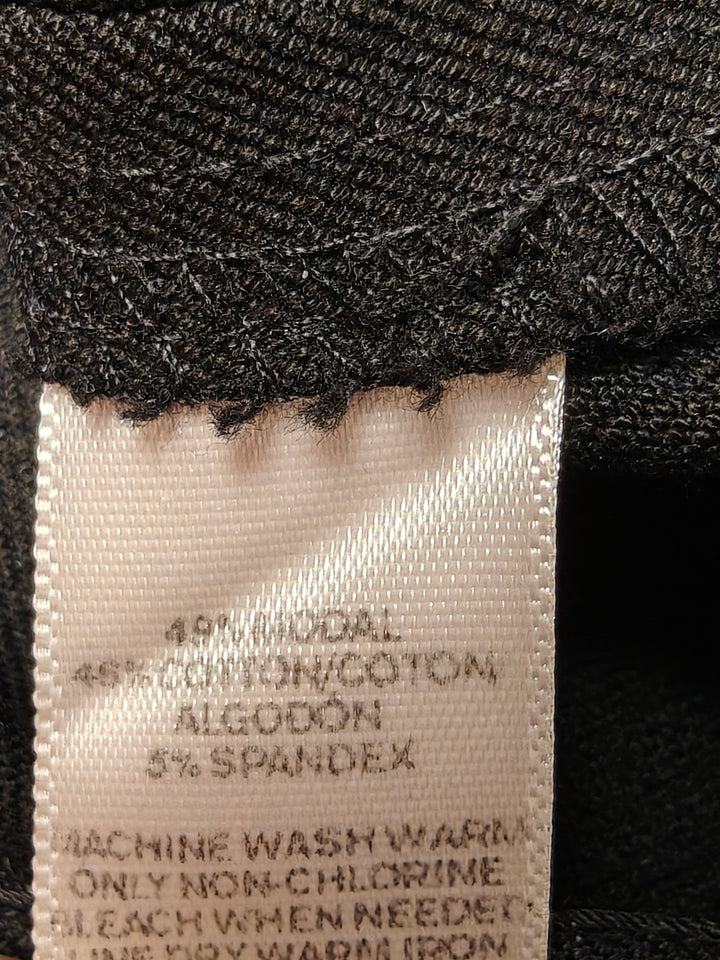 Womens Ann Taylor LOFT Julie Boot Cut Black Pants Size 12