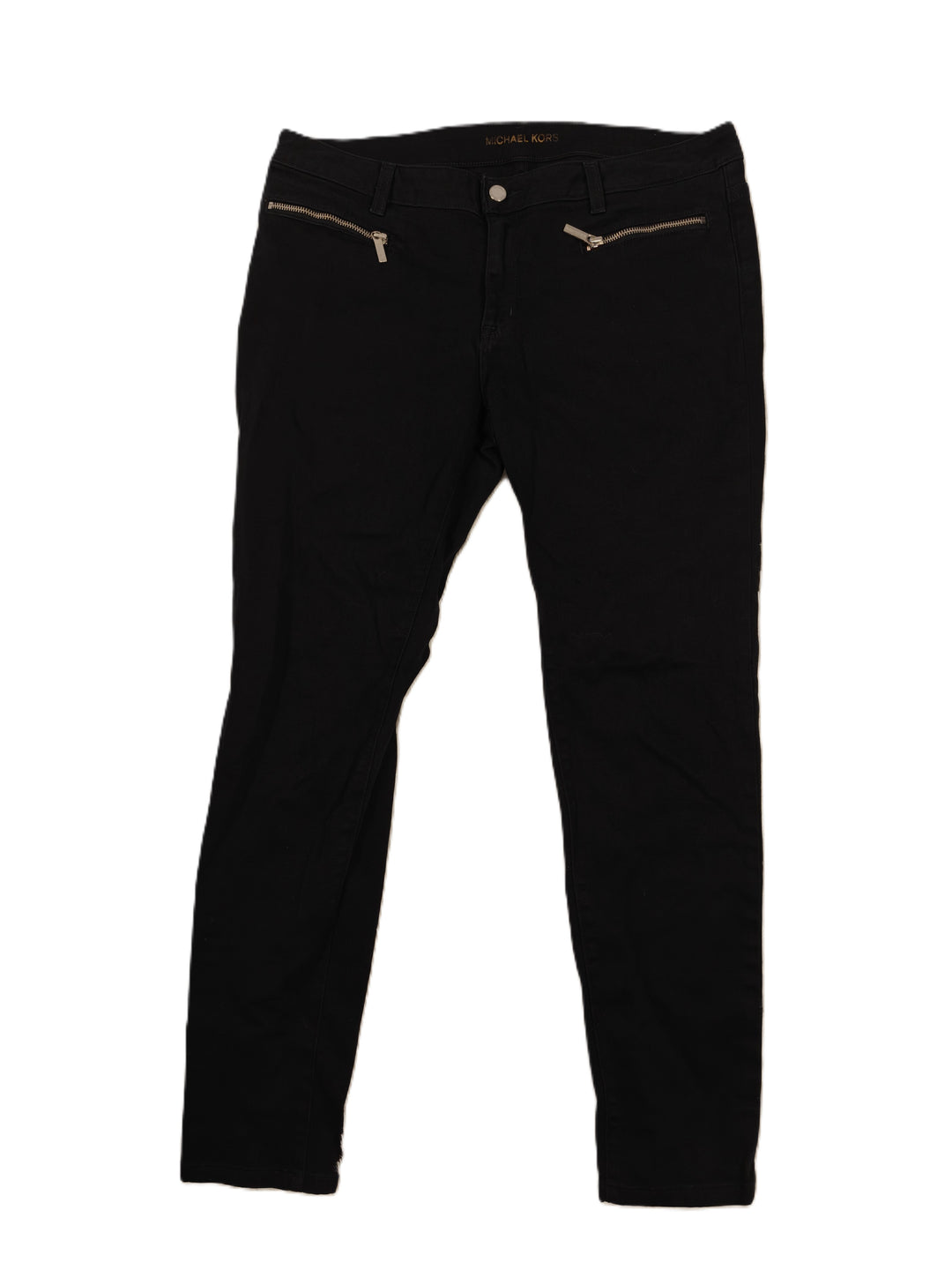 Womens Michael Kors Skinny Pants Black Size 14
