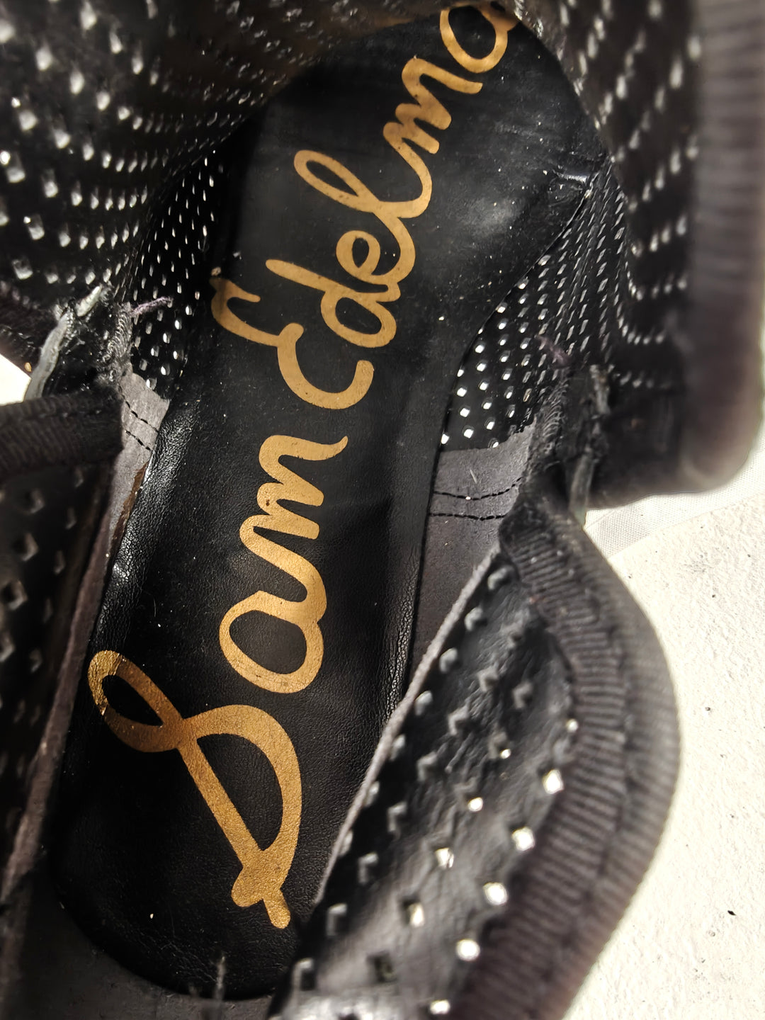 Women Sam Edelman Ankle Booties Black Size 10