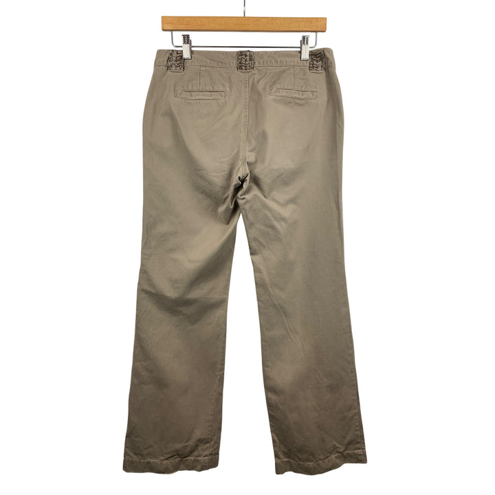 Old Navy Womens Low Waist Khaki Pants Size 4