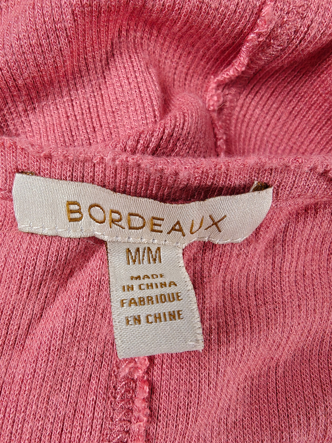 Women’s Bordeaux Asymmetrical Midi Dress Coral Size M