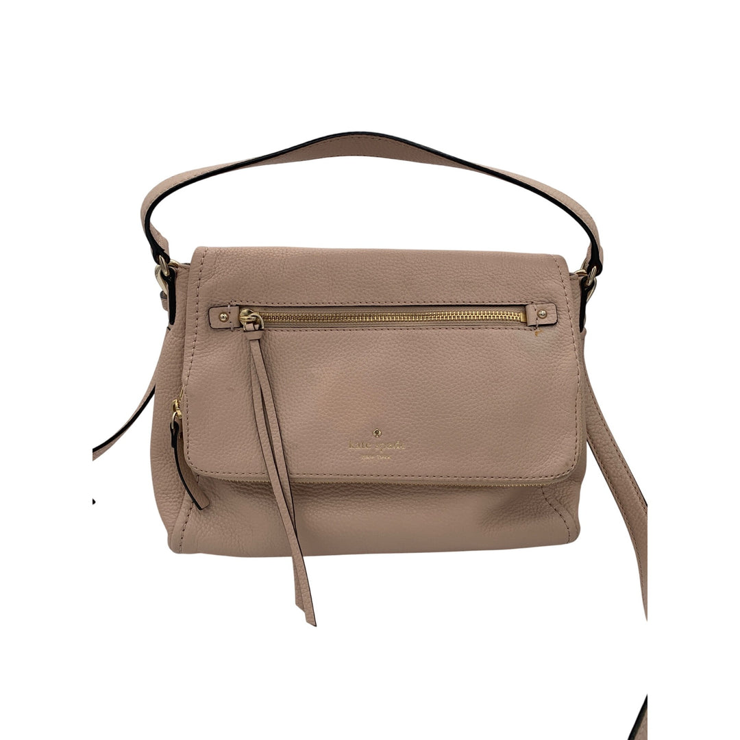 Kate Spade New York Pebbled Leather Crossbody Bag In Taupe