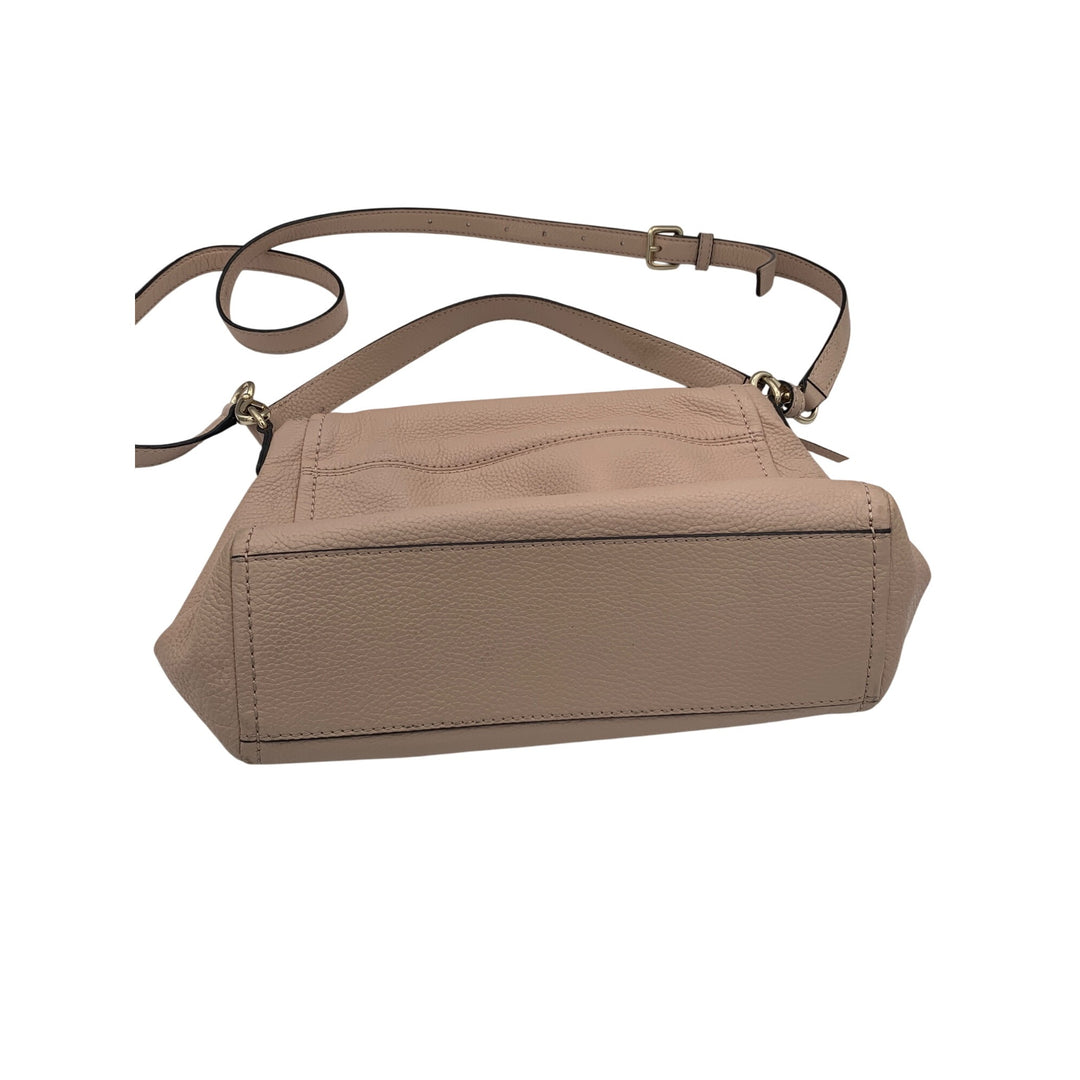 Kate Spade New York Pebbled Leather Crossbody Bag In Taupe