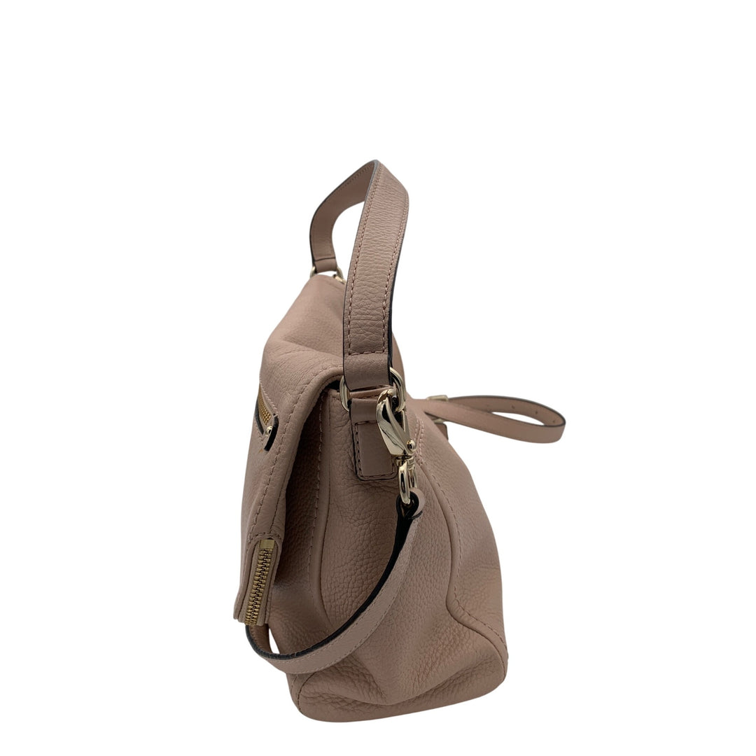Kate Spade New York Pebbled Leather Crossbody Bag In Taupe
