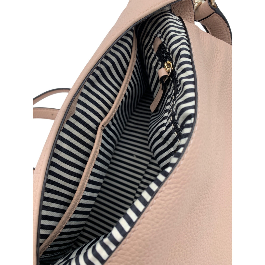 Kate Spade New York Pebbled Leather Crossbody Bag In Taupe