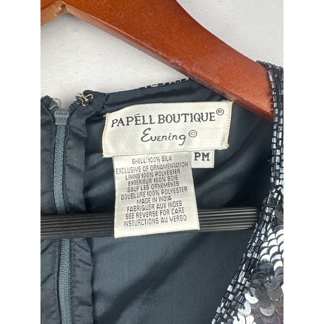 Papēll Boutique Evening Sequin Sleeveless Top PM