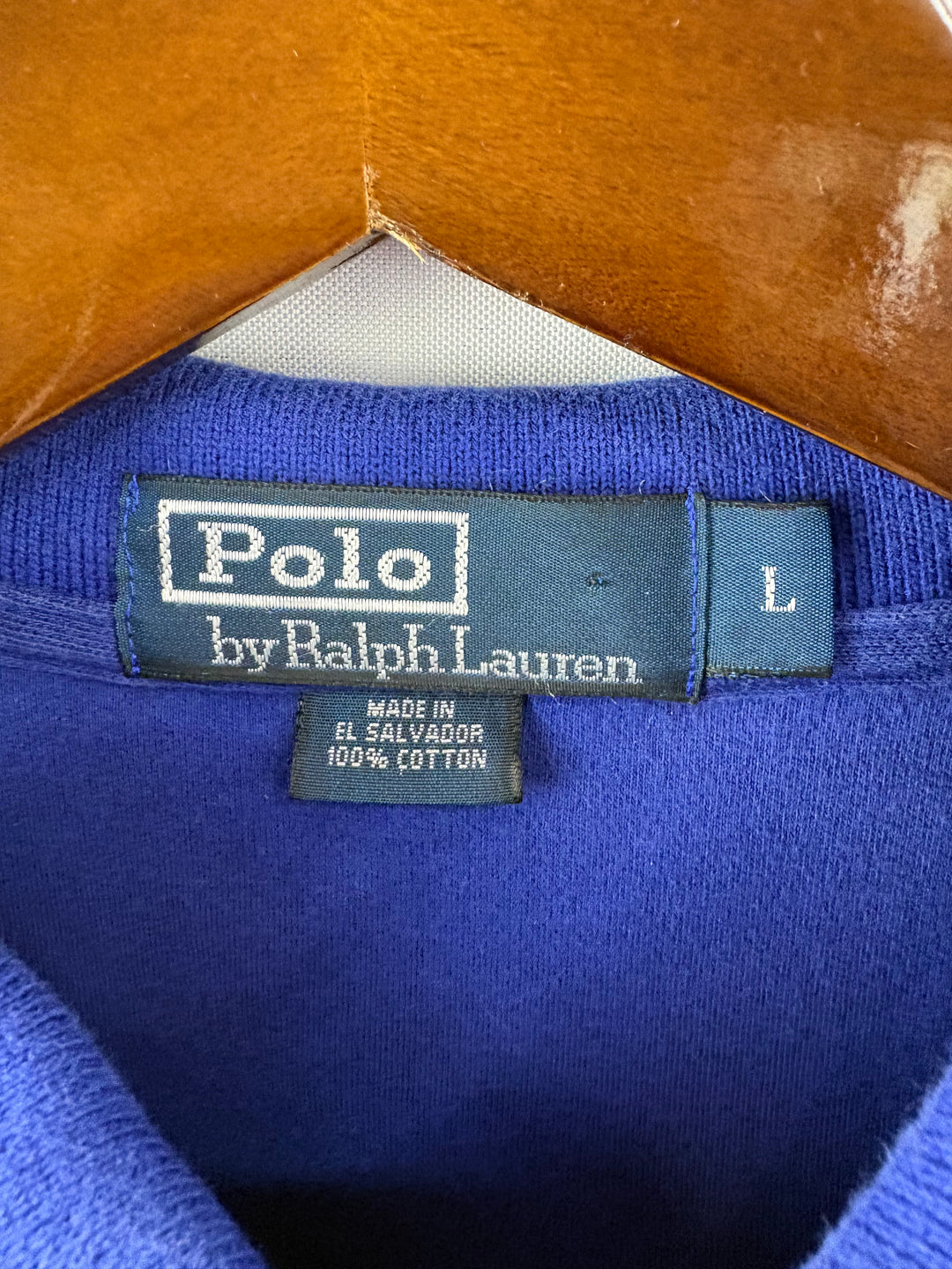 Men’s Polo Ralph Lauren Large Royal Blue Polo Shirt