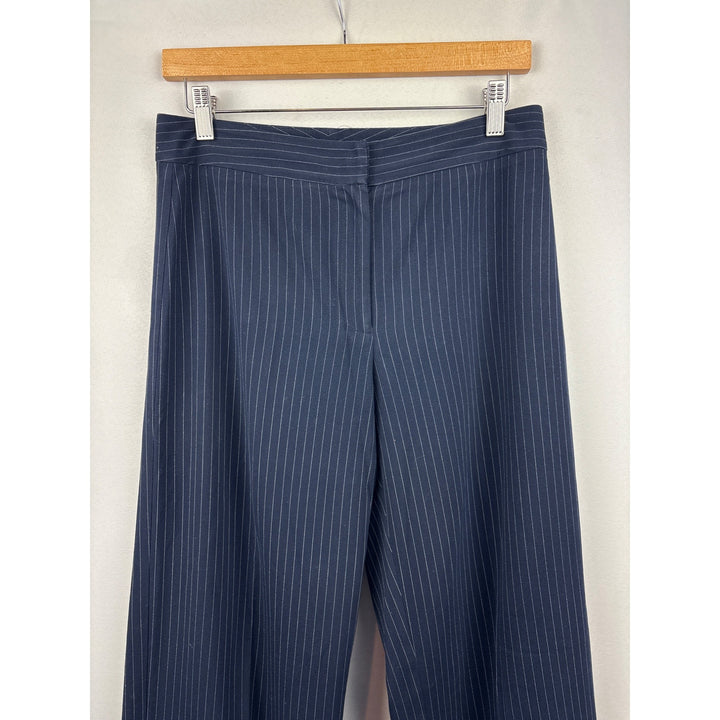 Women’s The Limited Stretch Size 6 Navy with White Pinstripes Slacks