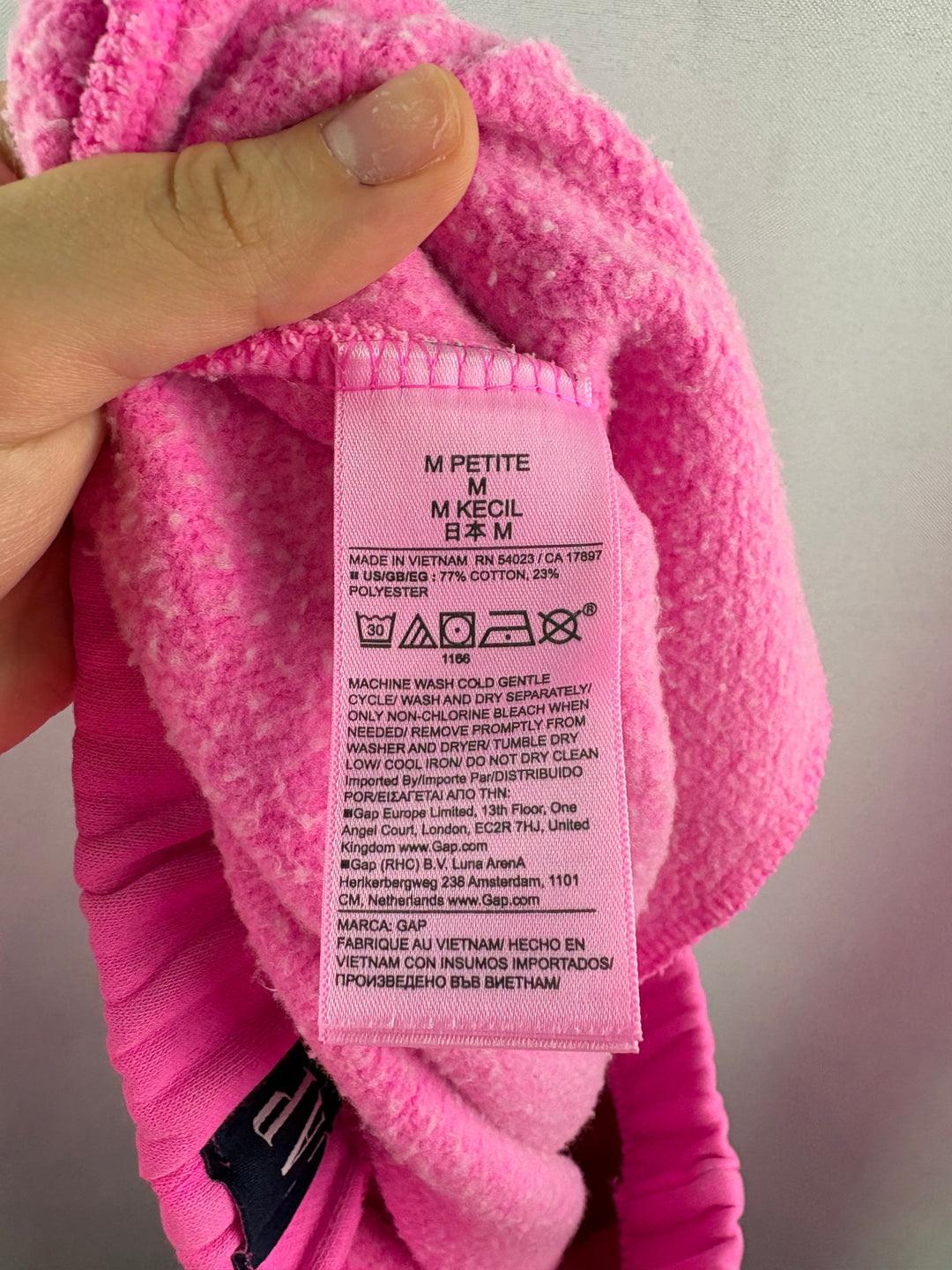 Women’s GAP Medium Neon Pink Sweatpants