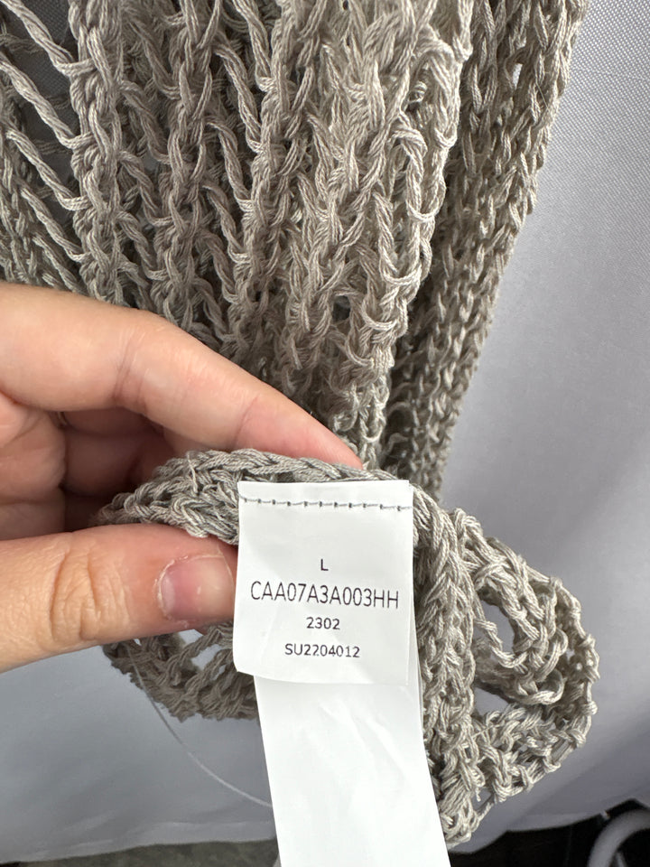 Women’s Cupshe Large Beige Wide Knit Sweater