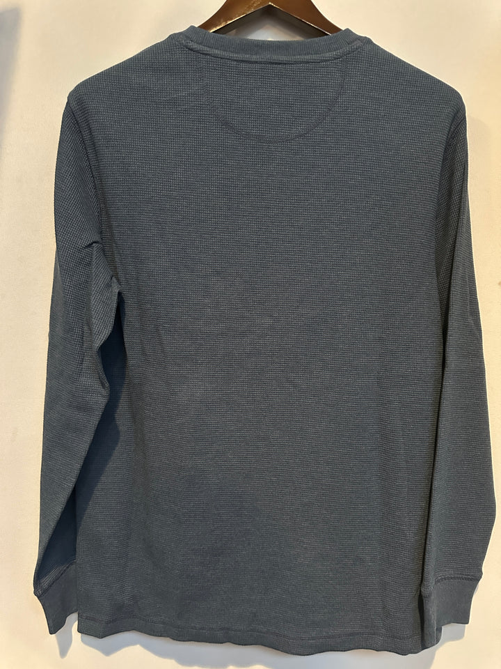 Men’s Eddie Bauer Blue Thermal Crew Neck Size M