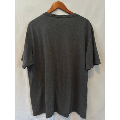 Mens TravisMathew "Golfers Are Athletes Too" Graphic T-Shirt XL Gray Cotton Blend