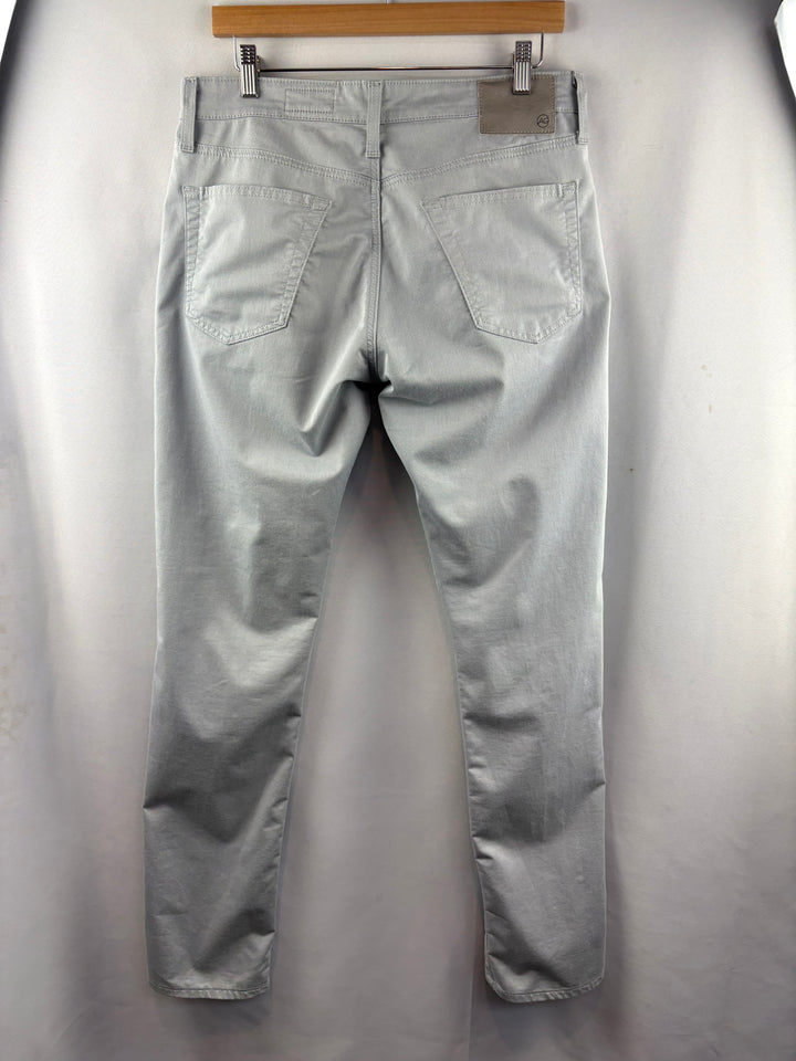 Men’s AG Los Angeles Size 32x34 Light Gray Slacks