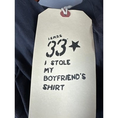 Women's I Stole My Boyfriends Shirt Hoodie 33 Logo Oversized Fit