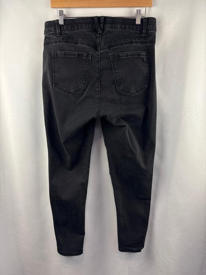 Women’s Democracy Size 14W Black Straight Leg Jeans