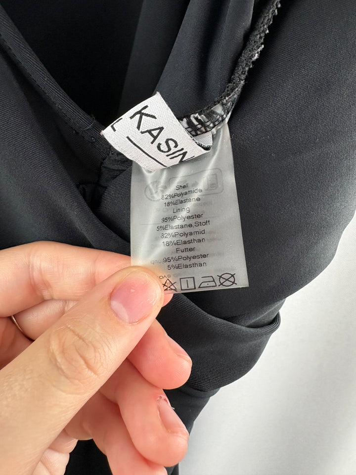Women’s Kate Kasin Large Black Mini Sports Dress