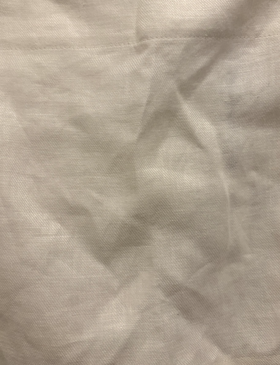 Banana Republic 100% Linen White Cropped Tank Top XL NWT Quiet Luxury Coastal