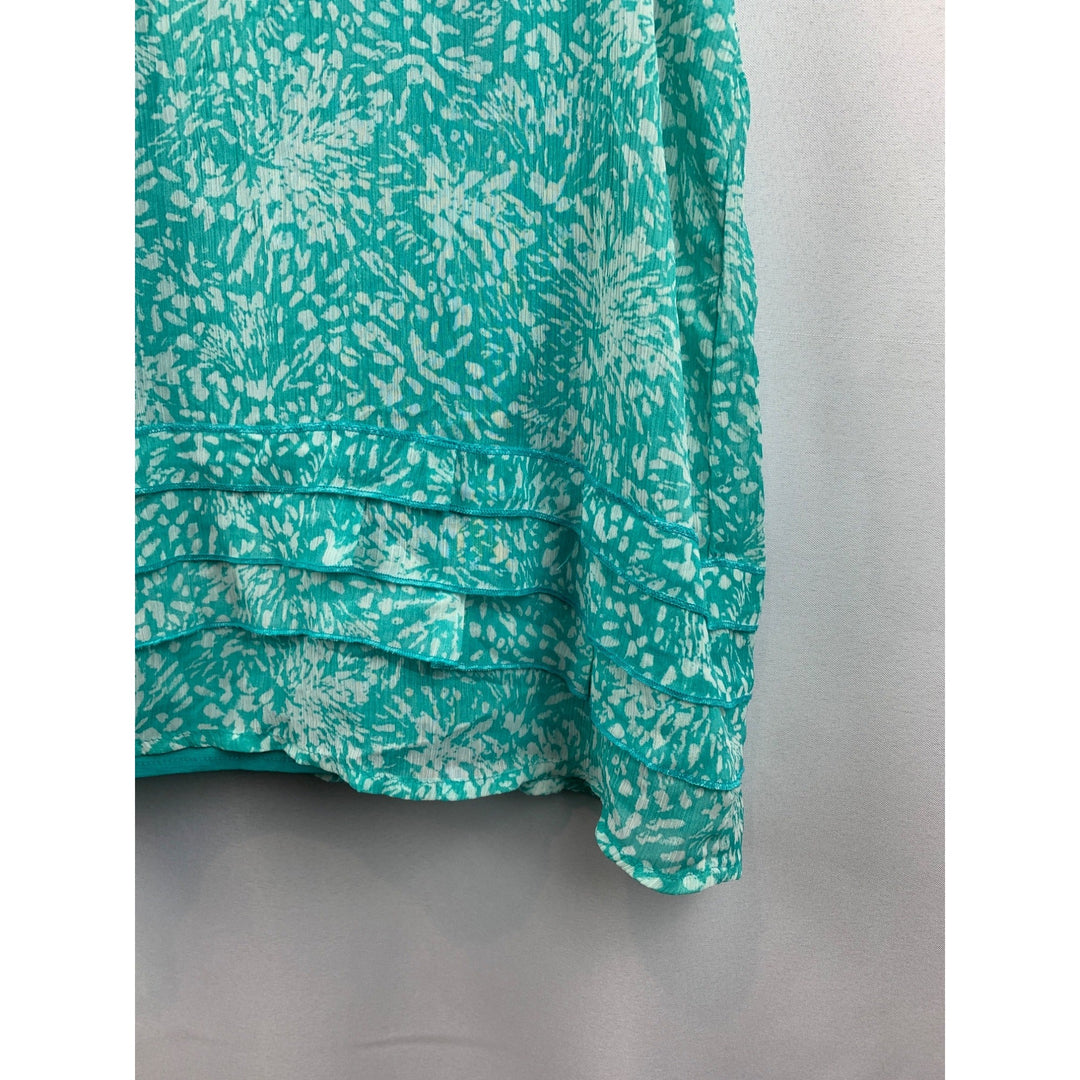 Old Navy Womens Turquoise Sleeveless Tank Top M