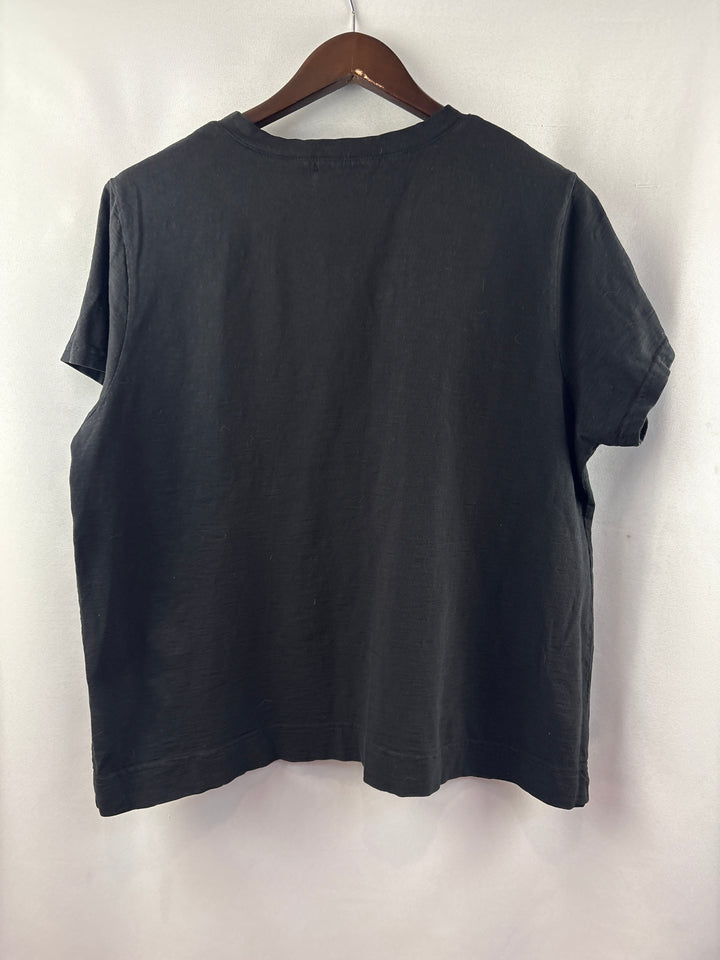 Women’s Fresh Produce Size 2X Black T-Shirt