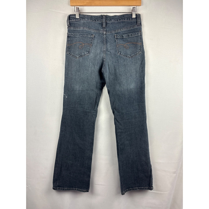 Faded Glory Womens Bootcut Jeans Size 8P Blue Denim