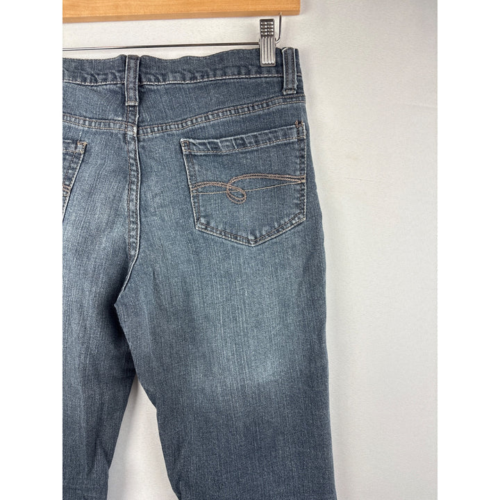Faded Glory Womens Bootcut Jeans Size 8P Blue Denim