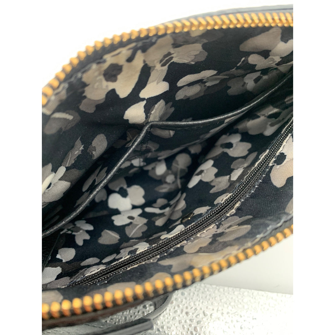 Women’s kate spade Black Shoulder Strap Bag with Gold Accents
