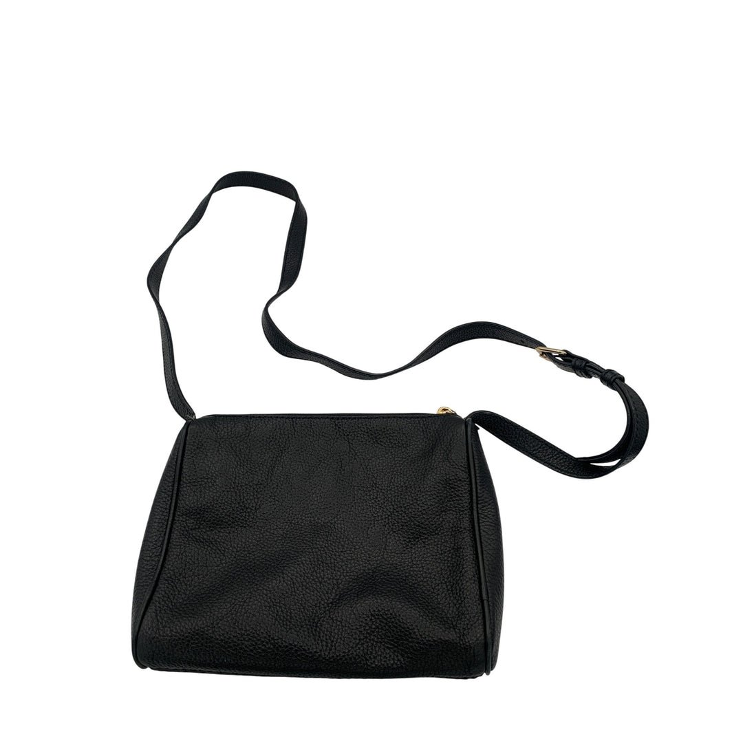 Women’s kate spade Black Shoulder Strap Bag with Gold Accents