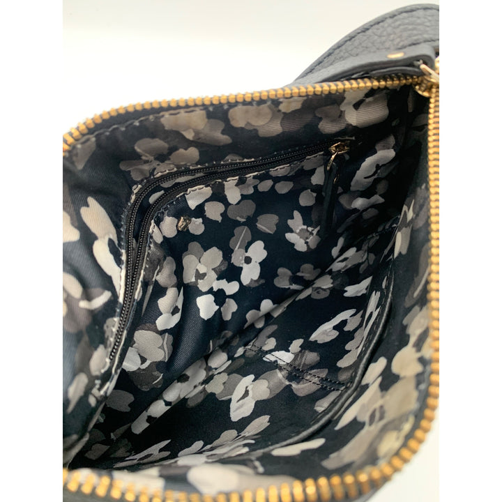 Women’s kate spade Black Shoulder Strap Bag with Gold Accents